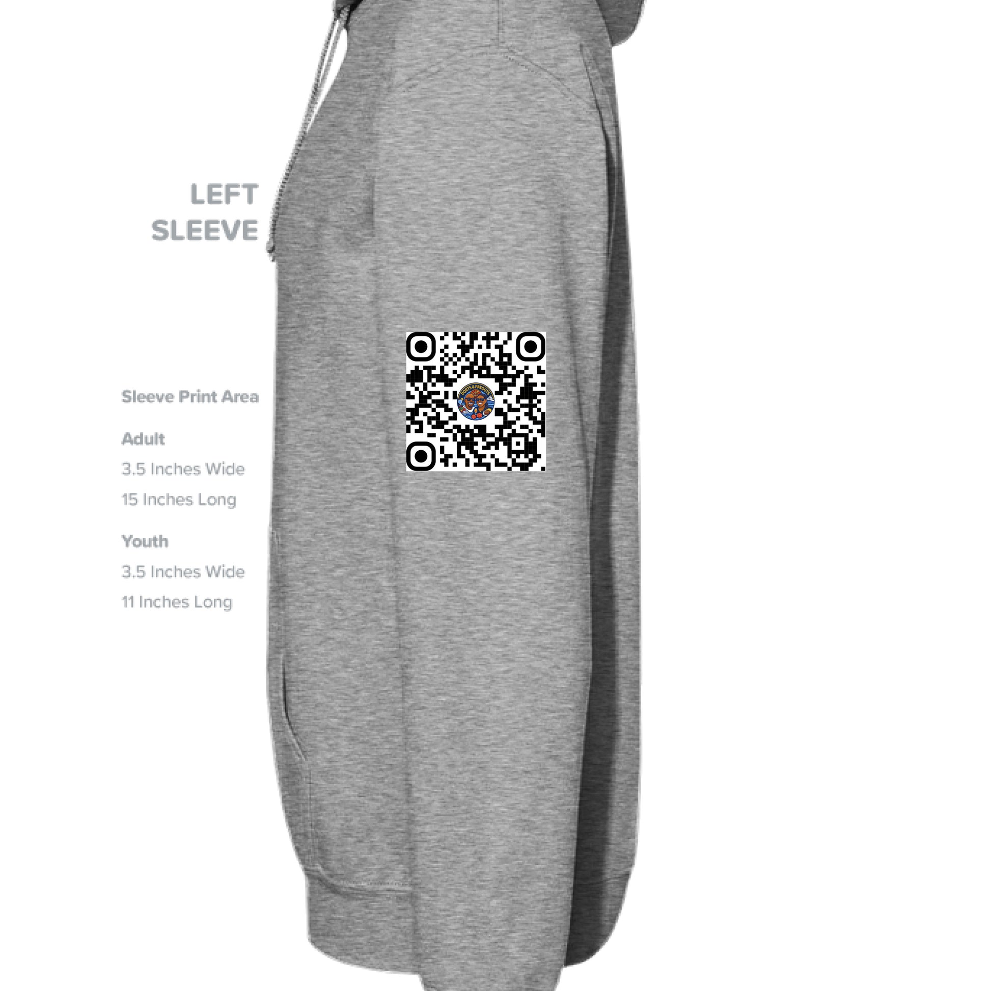 GRAPHITE HEATHER - SLEEVE_LEFT